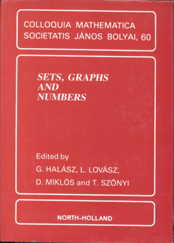 Sets, graphs and numbers / Colloquia Mathematica Societatis Jnos Bolyai, 60.