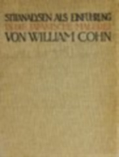 William Cohn - Stilanalysen als Einf�hrung in die Japanische Malerei