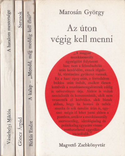 Magvető Zsebtár könyvcsomag 4 db