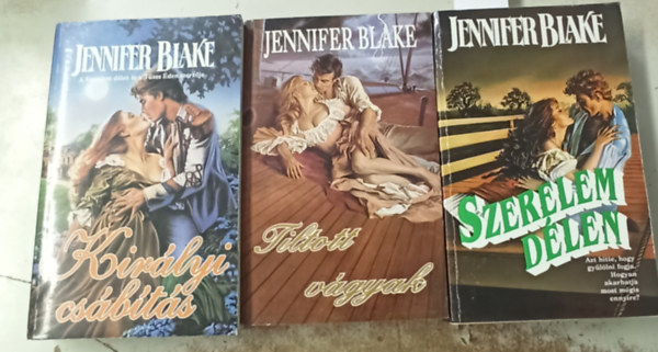 Jennifer Blake - 3 db Jennifer Blake: Szerelem dlen +Tiltott vgyak +Kirlyi csbts.