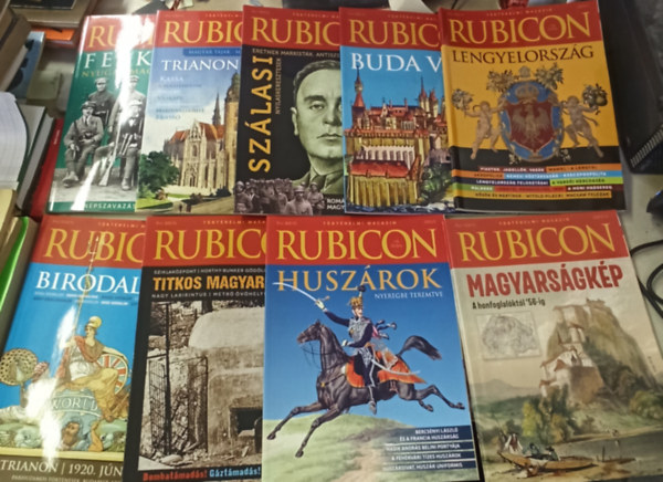 R�cz �rp�d  (f�szerkeszt�) - Rubicon 2021/1-12. (teljes �vfolyam, lapsz�monk�nt)