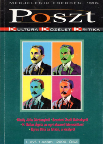 Kcsor Zsolt - Poszt - Kultra - Kzlet - Kritika I. vf. 1. szm  2000. sz