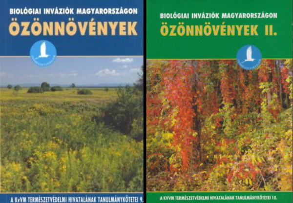 Botta-Dukt Zoltn  (szerk.) Mihly Botond (szerk.) - Biolgiai invzik Magyarorszgon - znnvnyek, I-II.