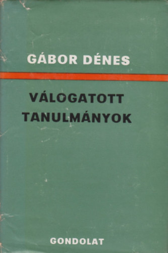 G�bor D�nes - V�logatott tanulm�nyok