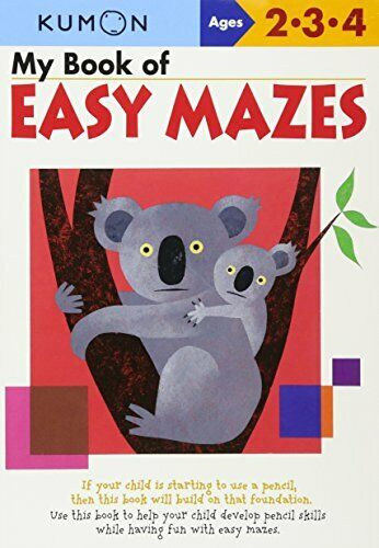 sz�nez�-My Book Of Easy Mazes - Kumon