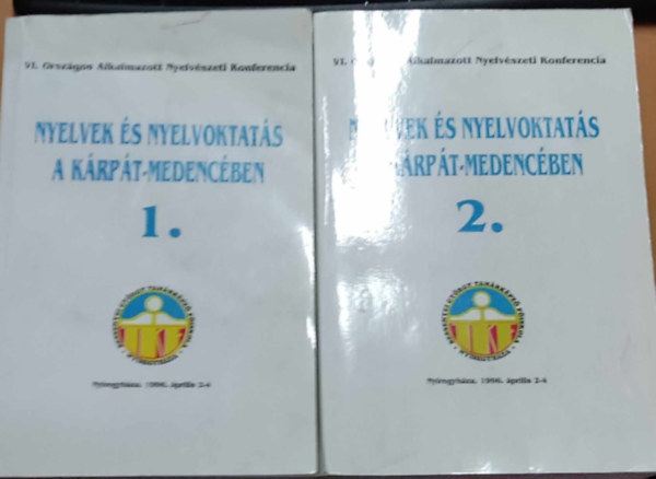 Cs. Jns Erzsbet Szkely Gbor - Nyelvek s nyelvoktats a krpt-medencben 1-2. (VI. orszgos alkalmazott nyelvszeti konferencia)(2 ktet)