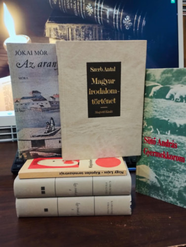 Nagy Lajos, Jókai Mór, Szerb Antal, András Sütő Karinthy Frigyes - Magyar szépirodalom . Könyvmentő ajánlat 5 darabos. Így írtok ti, Képtelen természetrajz, Az arany ember, Magyar irodalomtörténet, Gyermekkorom tükörcserepei