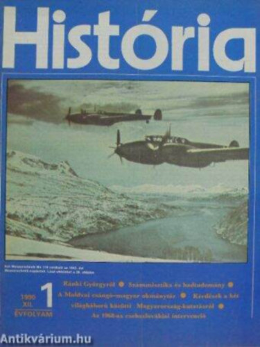 Hist�ria XII. �vf. 1. (1990/1)