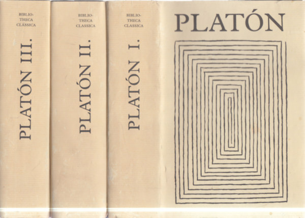 Platon - Platón összes művei I-III. (Bibliotheca Classica)