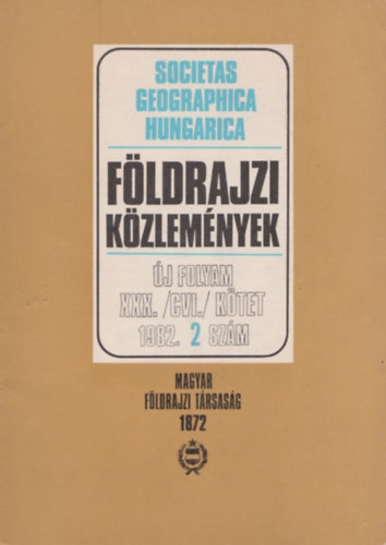 Flrajzi kzlemnyek 1982/2. szm