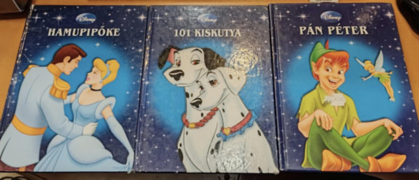 3 db Disney-klasszikusok gyjtemnye: 5.: Hamupipke + 7.: 101 kiskutya + 15.:  Pn Pter