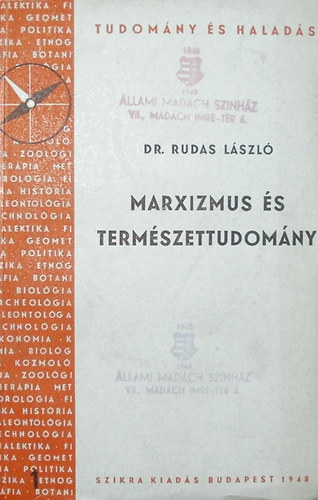Dr.Rudas László - Marxizmus és természettudomány