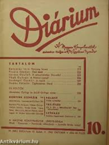 M�t� K�roly-Kenyeres Imre - Di�rium-1944.janu�r