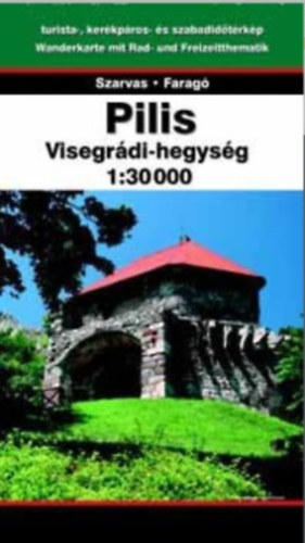 Pilis, Visegrádi-hegység 1:30 000 Turista-, kerékpáros- és szabadidőtérkép