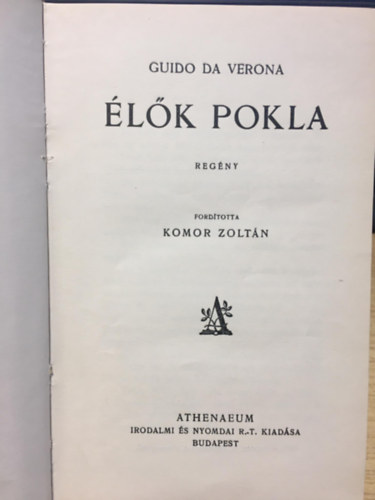 Guido Da Verona - lk pokla