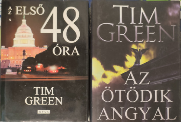 Tim Green - Az els 48 ra, Az tdik angyal, 2db krimi