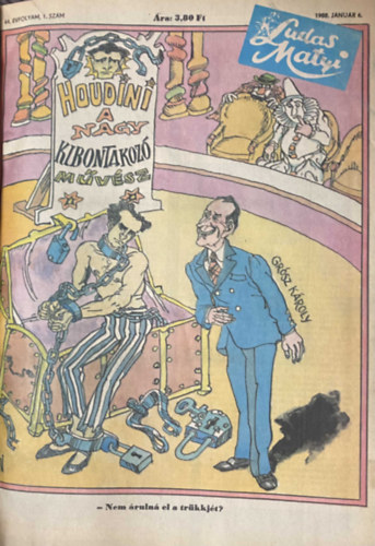 �rkus J�zsef  (f�szerk.) - Ludas Matyi 1988/1-52. (teljes �vfolyam, lapsz�monk�nt)