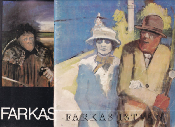 2 db. Farkas István kiállítási katalógus