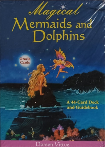 Doreen Virtue - Magical Mermaids and Dolphins Oracle Cards - 44 lapos jskrtyacsomag  + tmutat