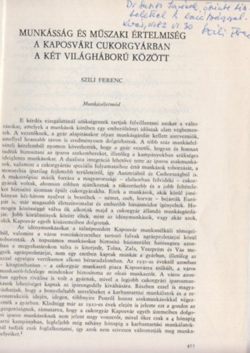 Kanyar József - Somogy megye múltjából 1981 (Dedikált)