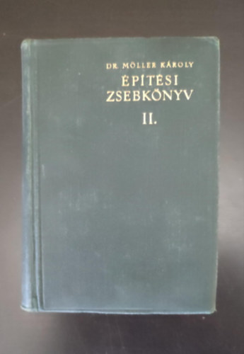 Dr. M�ller K�roly - �p�t�si zsebk�nyv 2.
