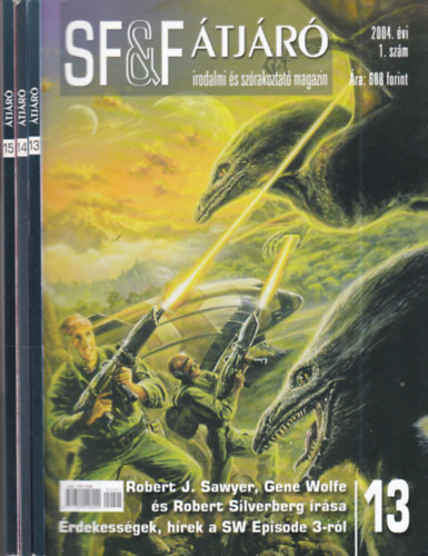 Átjáró 2004/1-3. (3 db. lapszám)- Sci-fi és fantasy irodalmi és szórakoztató magazin