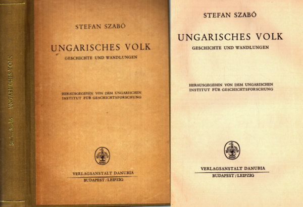 Stefan Szabó - Ungarisches Volk - Geschichte und Wandlungen