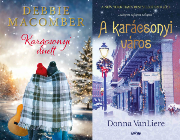 Donna Vanliere Debbie Macomber - 2 db karácsonyi romantikus regény: Karácsonyi duett +A karácsonyi város