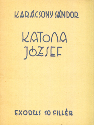 Karcsony Sndor - Katona Jzsef