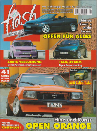 Flash Opel Scene International 2002/8.