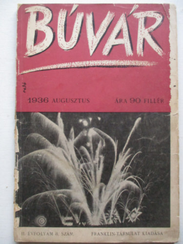 Búvár 1936. augusztus