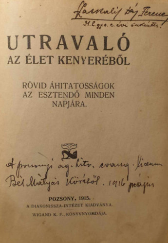 Pr�hle Henrik - Utraval� az �let kenyer�b�l