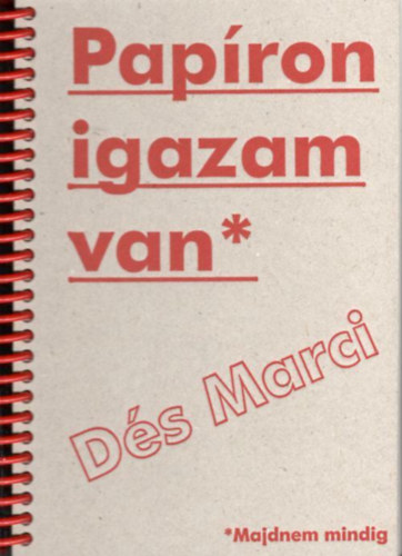 Ds Marci - Papron igazam van