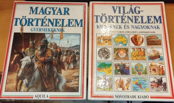 Jane Chisholm Tth Dra - 2 db Magyar trtnelem gyermekeknek + Vilgtrtnelem kicsiknek s nagyoknak