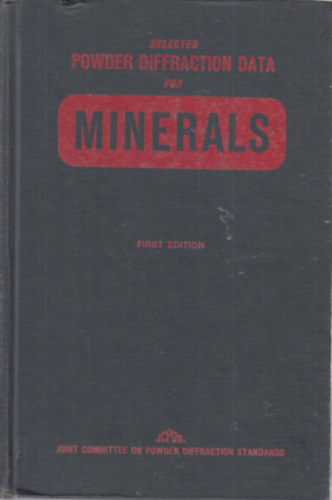 Selected Powder Diffraction Data for Minerals: Data book