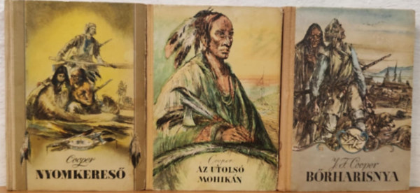 James F. Cooper - James F. Cooper könyvcsomag
