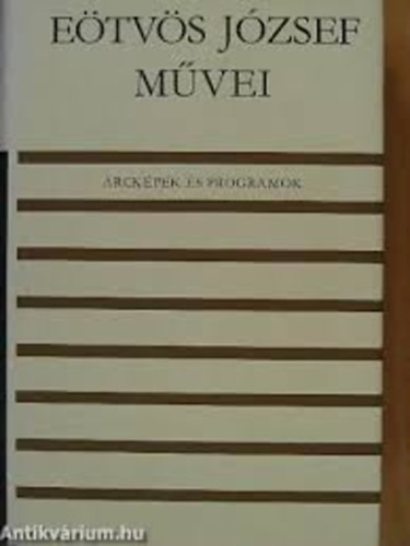 E�tv�s J�zsef - E�tv�s J�zsef m�vei - Arck�pek �s programok