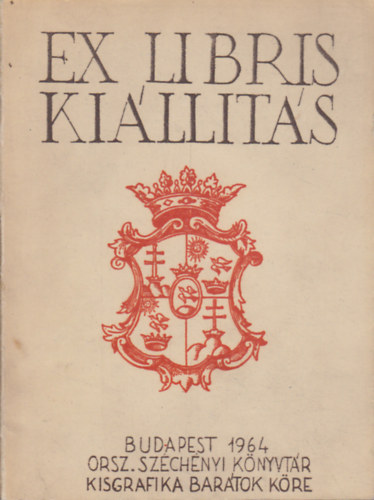 Alkonyi Istvn - Ex Libris killts Bp, 1964, Orsz. Szchenyi Knyvtr