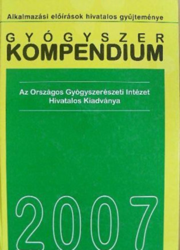 Gygyszer kompendium 2007