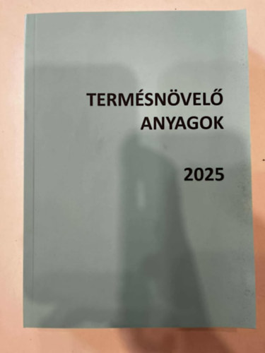 Termsnvel anyagok 2025