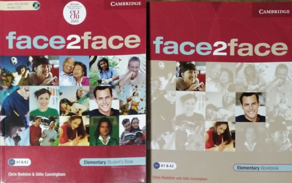 Gillie Cunningham Chris Redston - face2face Elementary Student's Book + Workbook with Key