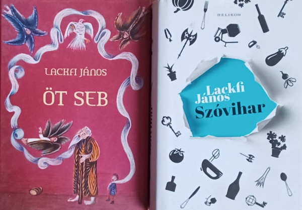 Lackfi János - Szóvihar + Öt seb (2 mű)