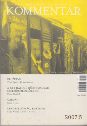 Ablonczy Bal�zs  (f�szerk.) - Komment�r 2007/5