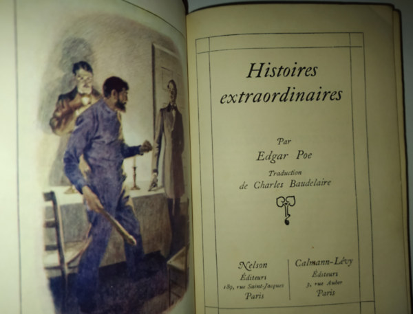 Edgar Poe - Histoires extraordinaires