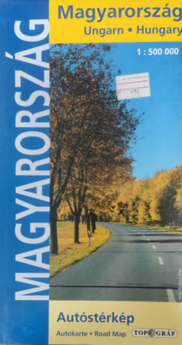 Nyr-karta - Magyarorszg - Autstrkp 1:500 000 (1999)