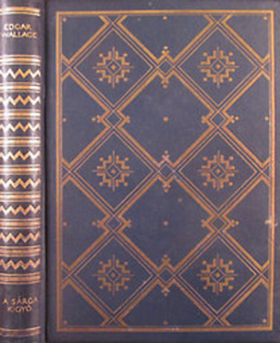 Edgard Wallace - A s�rga k�gy�