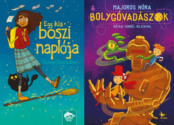 Emma Steinkellner Majoros Nra - Bolygvadszok + Egy kis boszi naplja (2 m)
