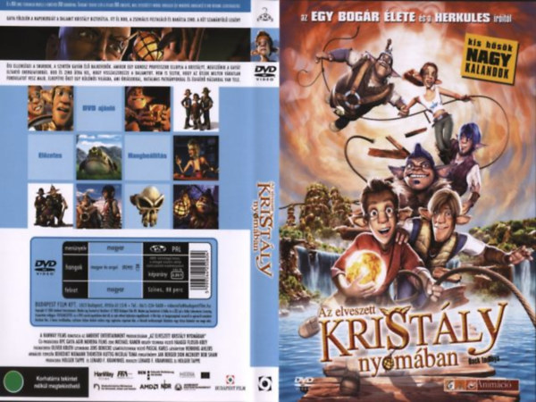 Budapest Film - Az elveszett kristly nyomban (DVD)