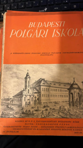 Budapesti polg�ri iskola  8 db