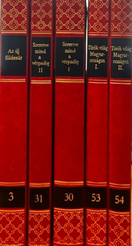 Jkai Mr - Jkai Mr munki - gyjtemnyes dszkiads (3, 30, 31, 53, 54)